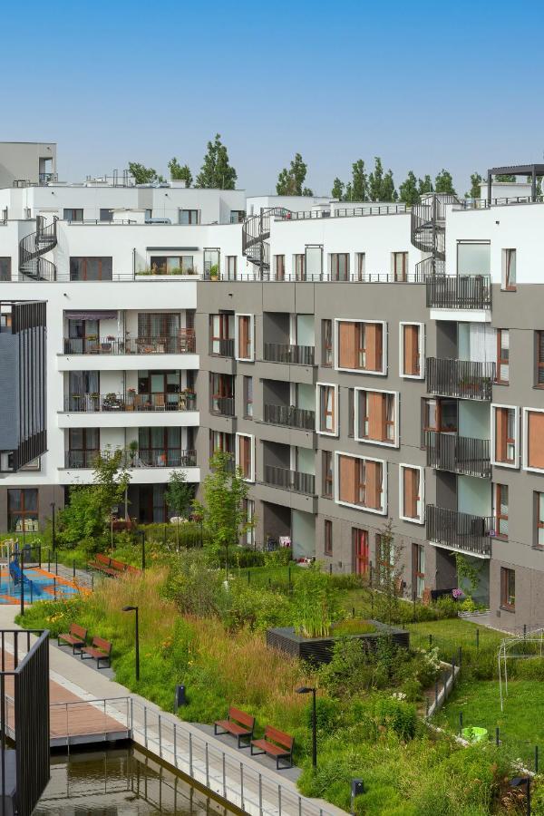 Golden Apartment Ursynow By Noclegi Renters Warszawa Exteriör bild